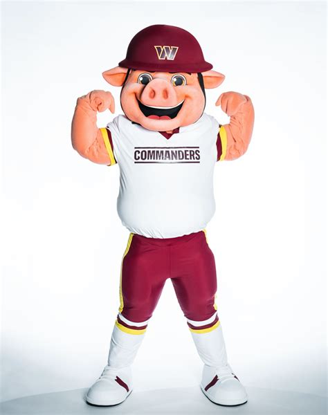 Washington bullets team mascot outfit